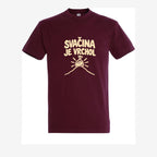 Svačina je vrchol - burgundy