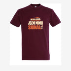 Nejsem mimo, jsem mimo signál - burgundy