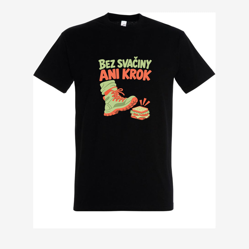 Bez svačiny ani krok - black