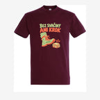 Bez svačiny ani krok - burgundy