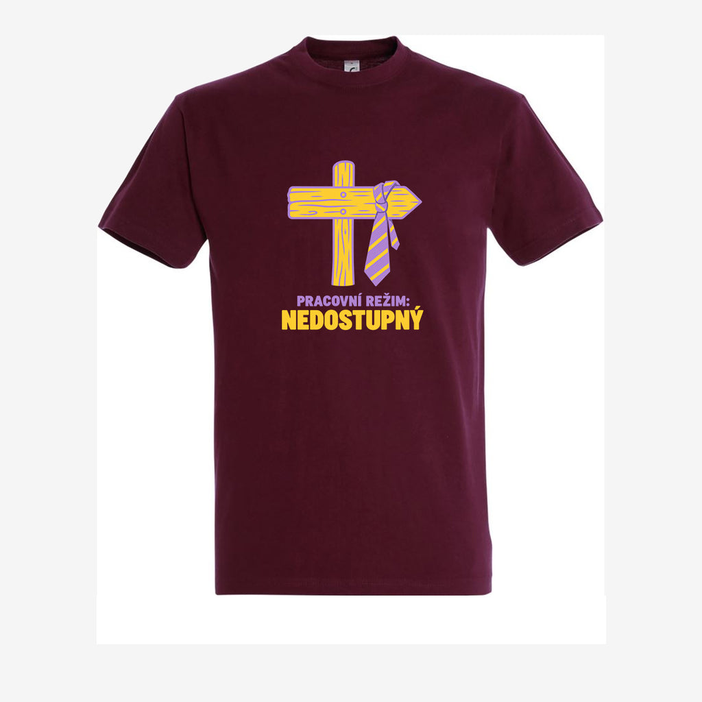 Pracovní režim nedostupný - burgundy