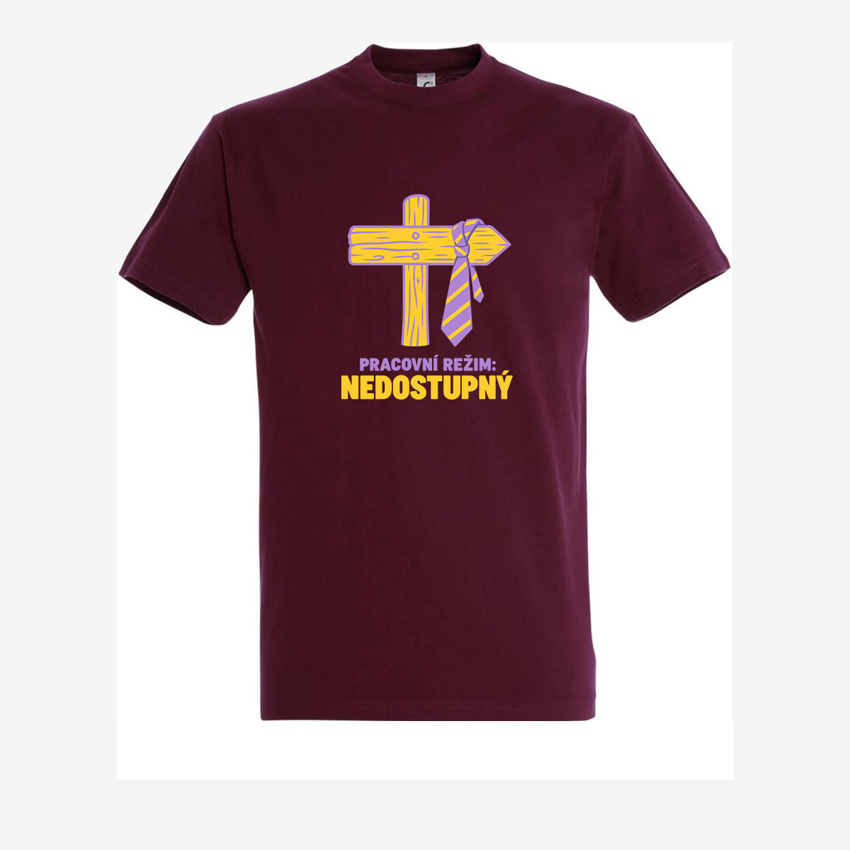 Pracovní režim nedostupný - burgundy