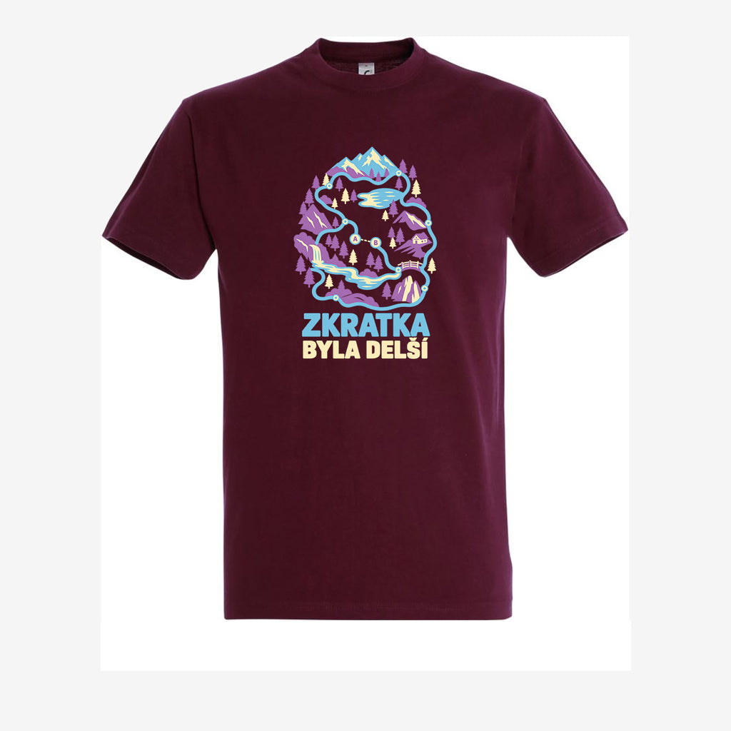 Zkratka byla delší - pánské triko pro výletníky
