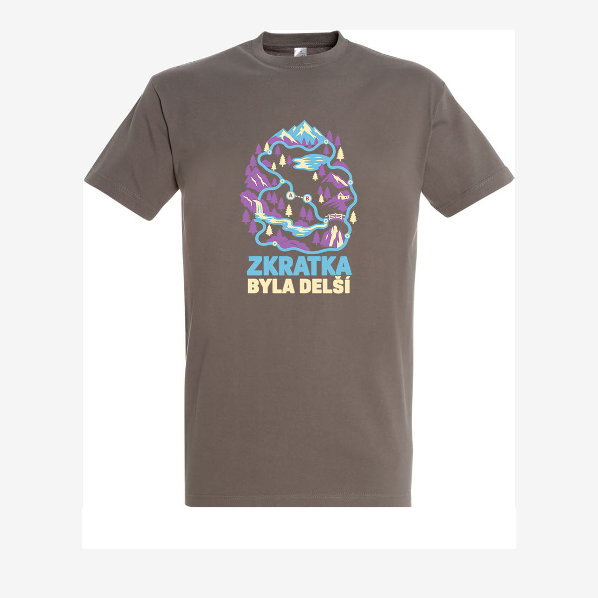 Zkratka byla delší - pánské triko pro výletníky