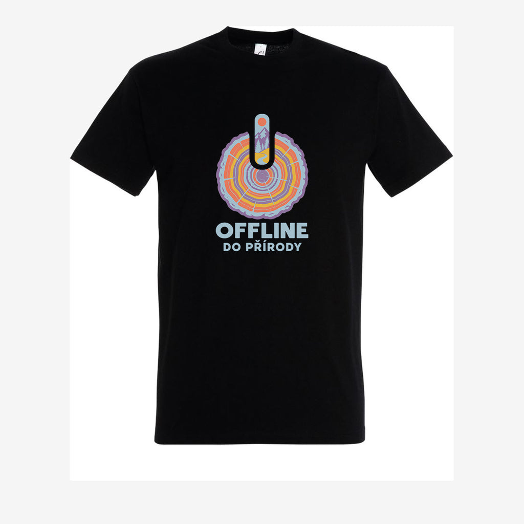 Offline do přírody, pánské triko