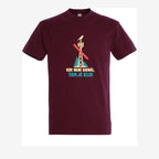 Kde není signál, tam je klid, Burgundy pánské triko