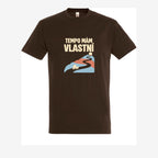 Tempo mám vlastní, pánské triko - Čokoládová