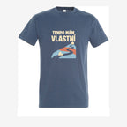 Tempo mám vlastní, pánské triko - Džínová