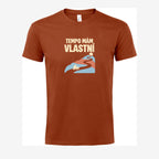 Tempo mám vlastní, pánské triko - Terakotová