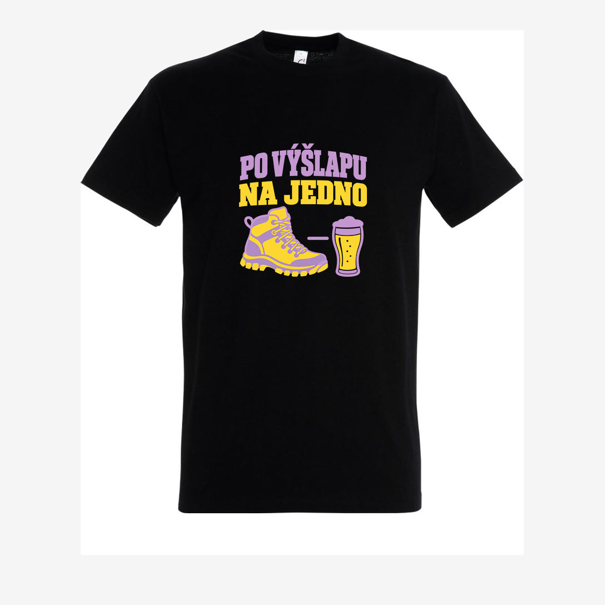 Po výšlapu na jedno, Black pánské triko