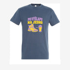 Po výšlapu na jedno, Denim pánské triko