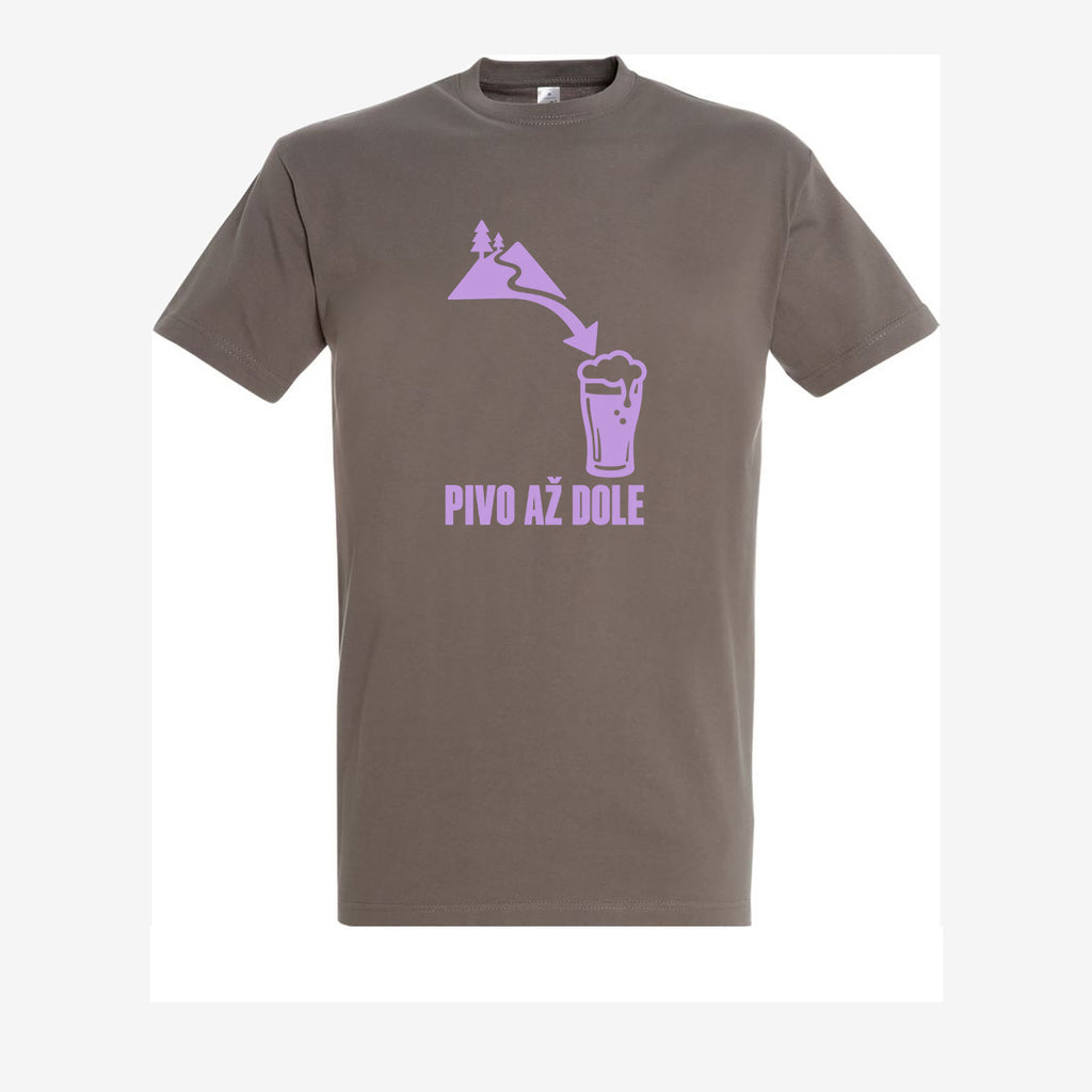 Pivo až dole, Zinc pánské triko