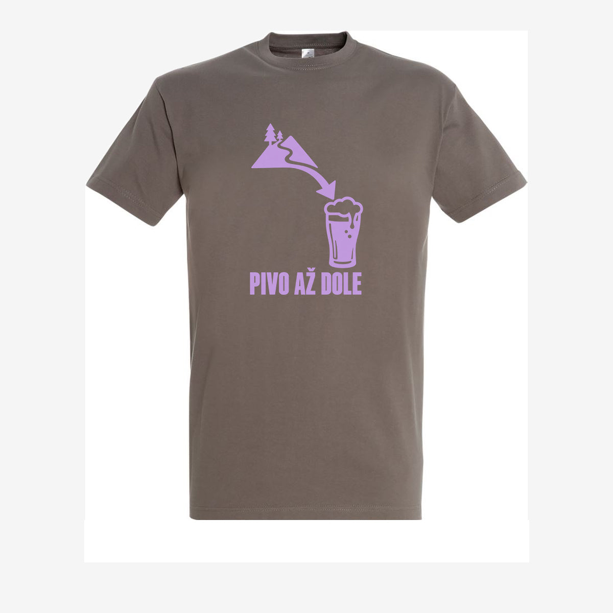 Pivo až dole, Zinc pánské triko