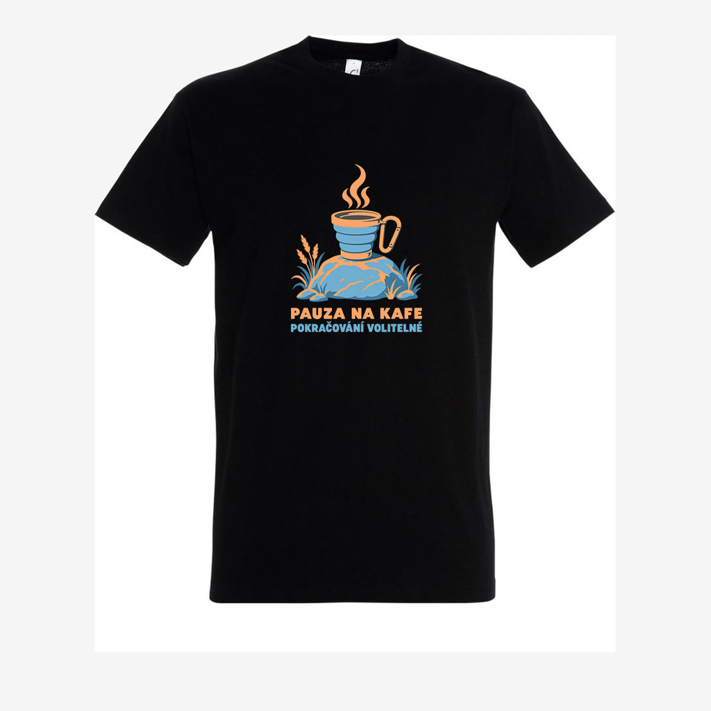 Pauza na kafe, Black pánské triko