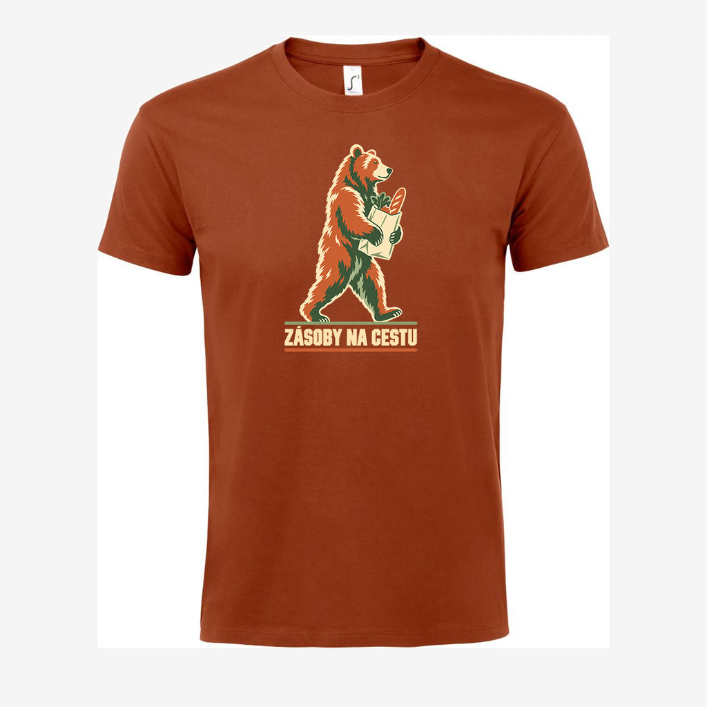 Zásoby na cestu, Terracotta pánské triko