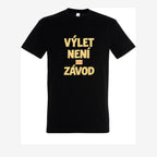 Výlet není závod, Black pánské triko