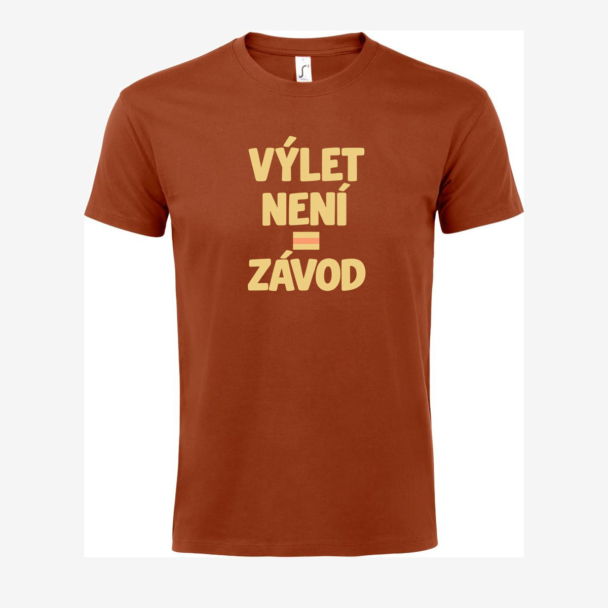 Výlet není závod, Terracotta pánské triko