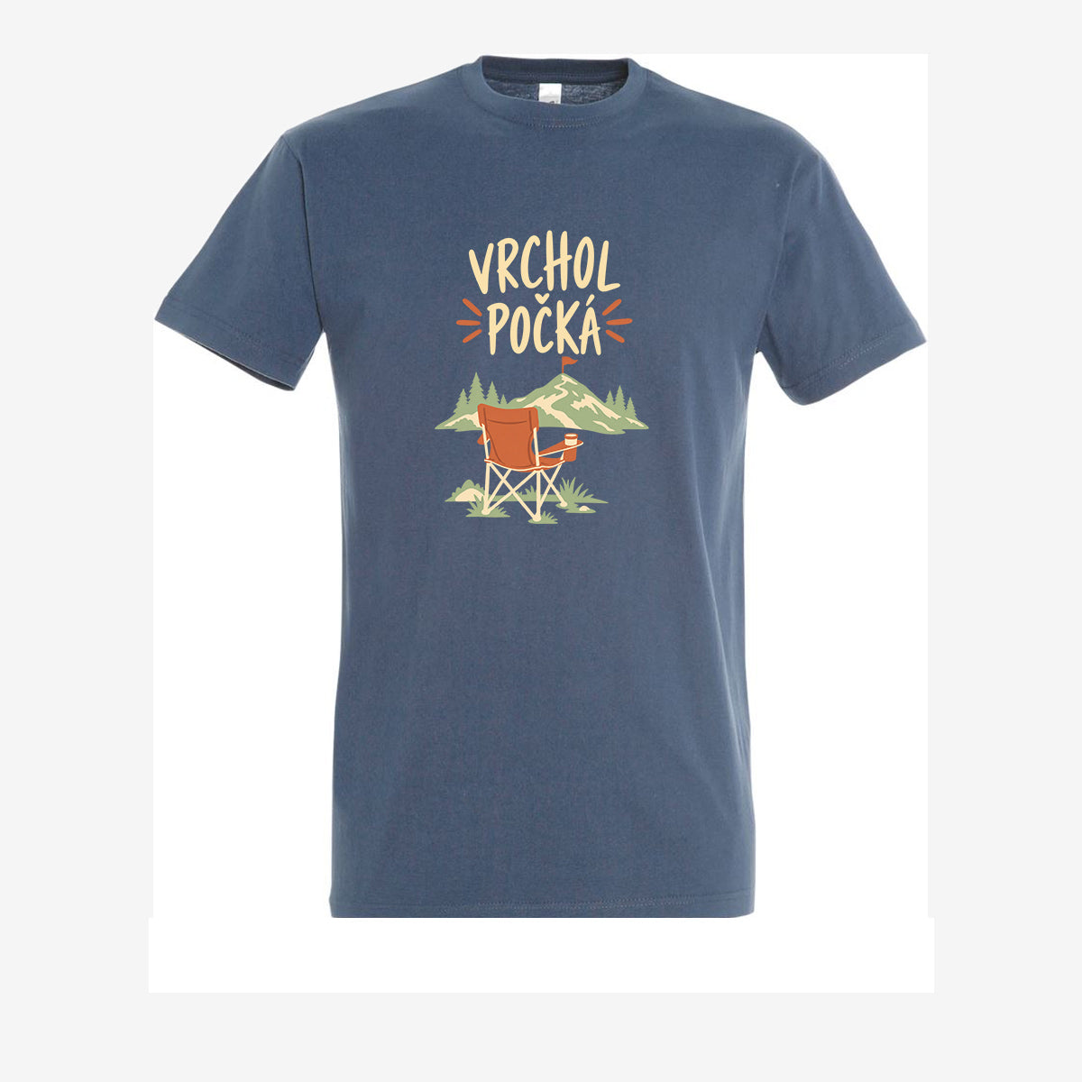 Vrchol počká, Denim pánské triko