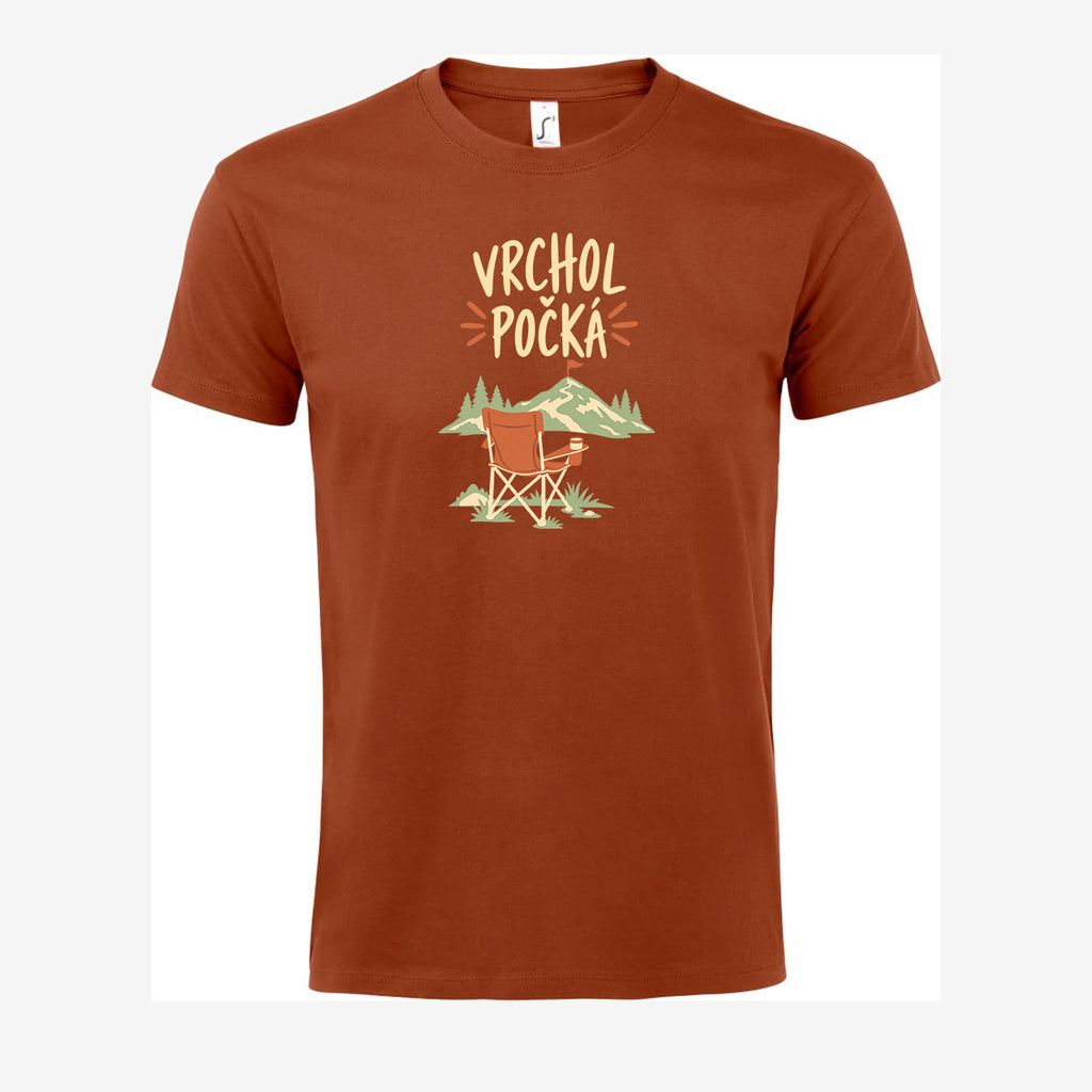 Vrchol počká, Terracotta pánské triko