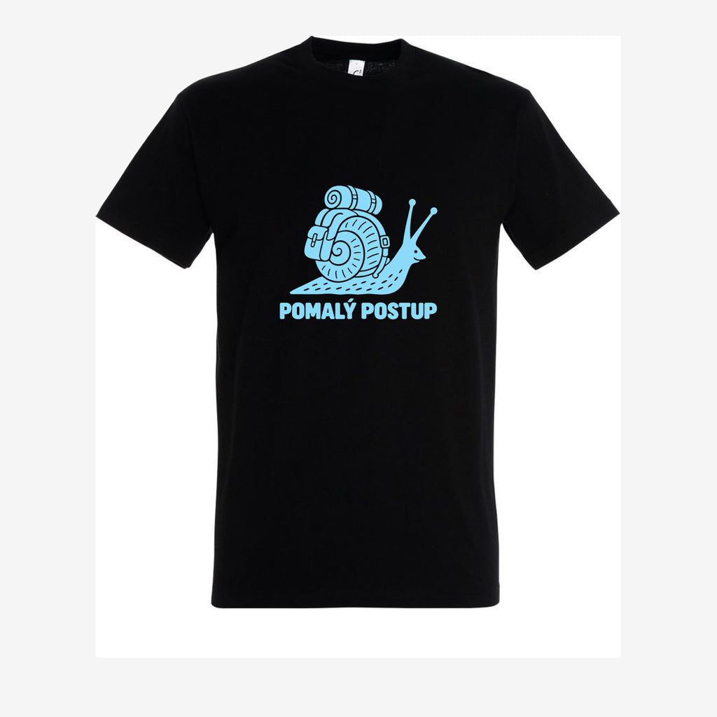 Pomalu postupuji, Black pánské triko