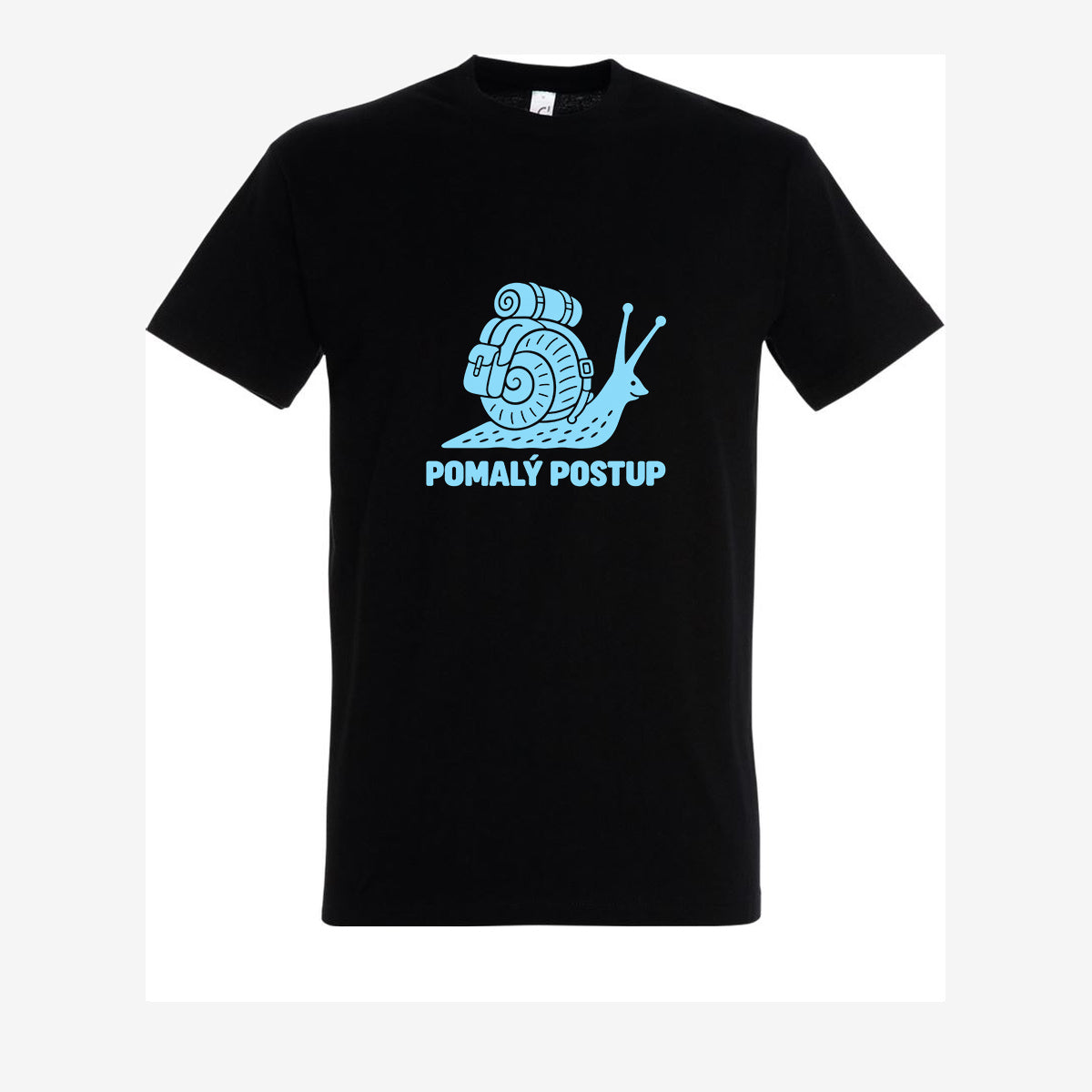 Pomalu postupuji, Black pánské triko