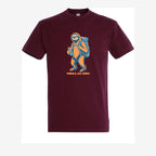 Pomalu, ale venku, pánské triko - burgundy
