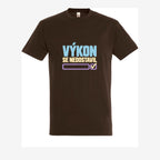 Výkon se nedostavil, pánské triko - chocolate