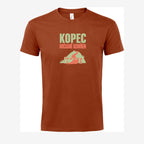 Kopec dočasně uzavřen, pánské triko - terracotta