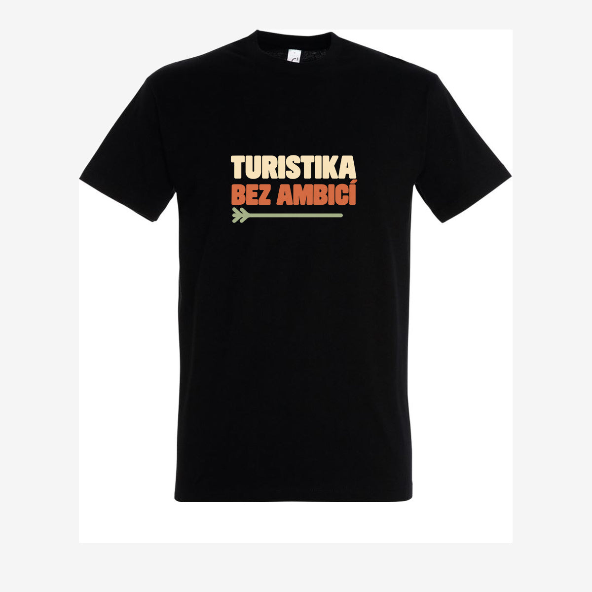 Turistika bez ambicí, pánské triko - black