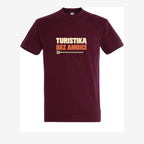 Turistika bez ambicí, pánské triko - burgundy