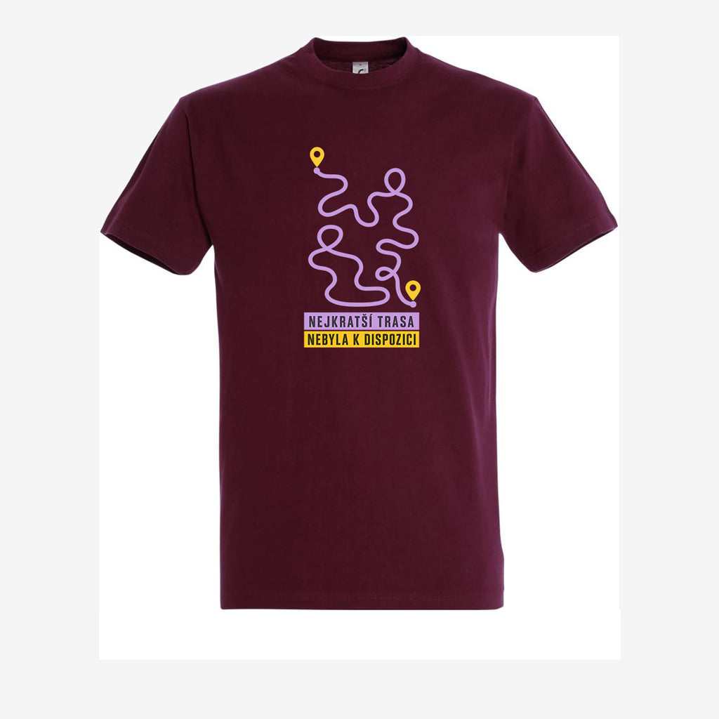 Nejkratší trasa nebyla k dispozici - burgundy