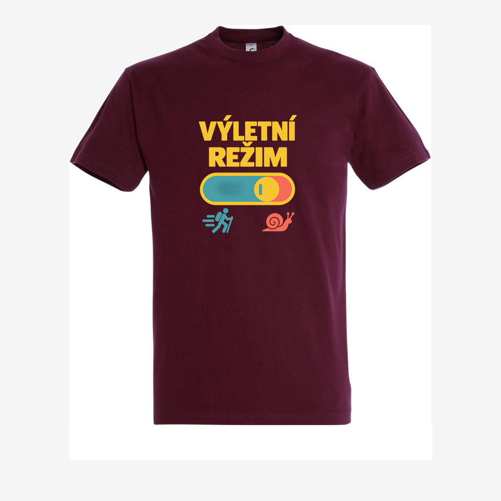 Výletní režim - burgundy