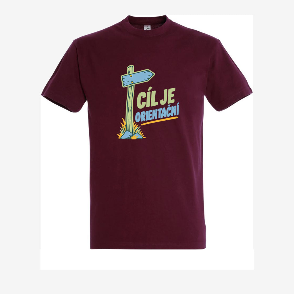 Cíl je orientační - burgundy