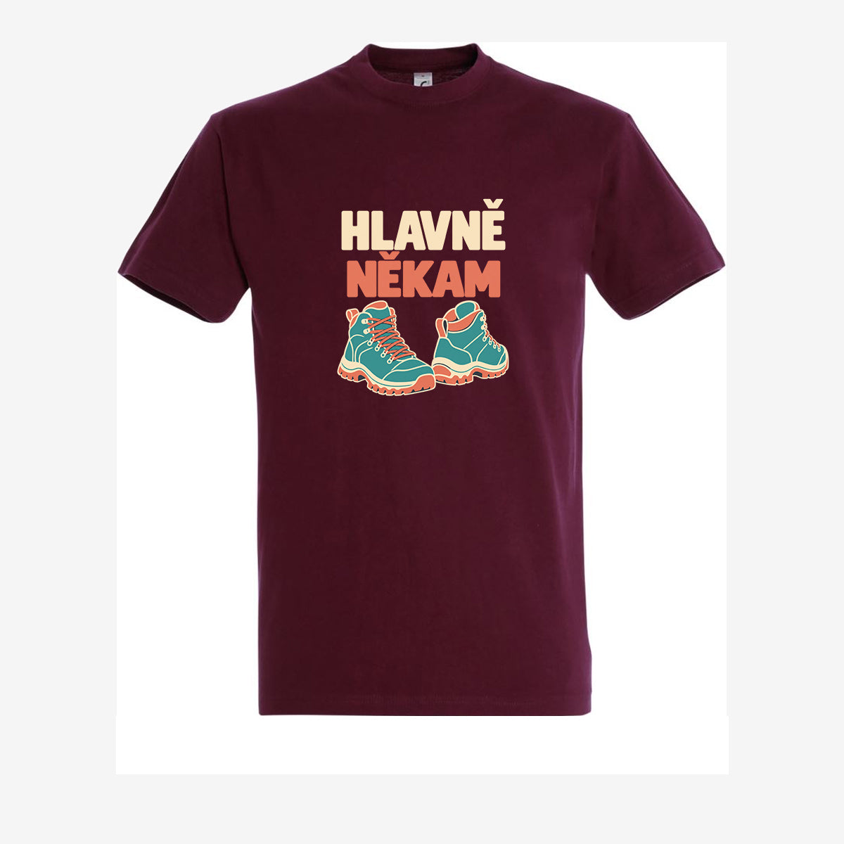 Hlavně někam - burgundy